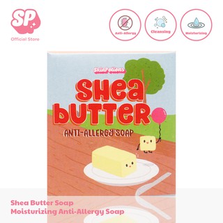 SkinPotions Shea Butter Soap - Moisturizing Anti-Allergy Soap