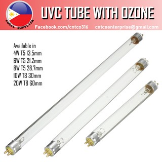 UV UVC Germicidal Tube Light Ozone UV Quartz Tube UVC Replacement Tube Light UV Replacement Light