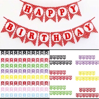 happy brithday letter banner for decoration birthday party partyneeds alehuangpartyneeds