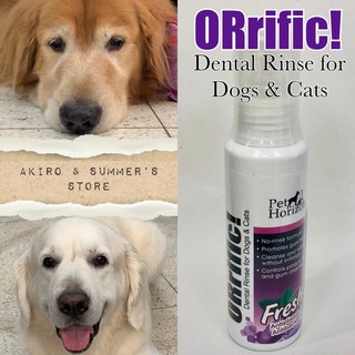 ORrific! Dental Rinse for Dogs & Cats, Dog Dental spray, DOG Teeth Cleaner, CATS Teeth Cleaner