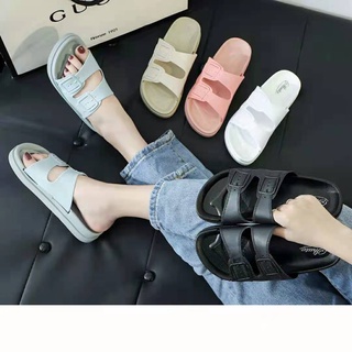 Korean Fashion Summer Two Strap Slippers For Womens ST-1962-8-L