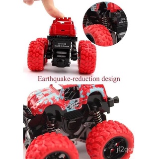Monster Truck Inertia SUV Friction Power Vehicles Toy Cars 2SYR