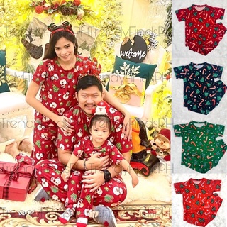 CHRISTMAS lV (TREE AND CANE BATCH)- Kid Adult Terno Pajama/ Couple/ Family Matchy (SOLD PER SIZE) (1)