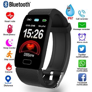 Bluetooth Smart Watch Pedometer Fitness Tracker Sport Bracelet Waterproof For IOS Android Man Woman