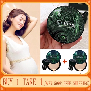 SUNISA BB Cream-Natural Buy 1 take 1 Air Cushion BB CC Cream Makeup Sunisa Waterproof