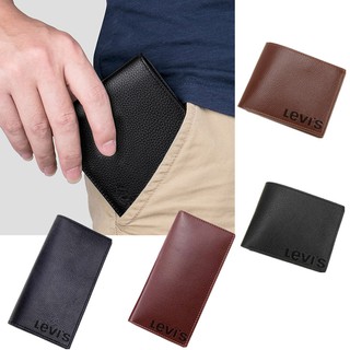 Q005-Q055 HIGH QUALITY LEATHER WALLET FOR MEN NWE ARRIVAL 2 COLORS CASH AND CARD HOLDER