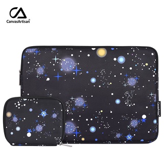 CanvasArtisan Starry Sky Pattern Laptop Bag Set Waterproof Cover Tablet Sleeve Case for Macbook Air