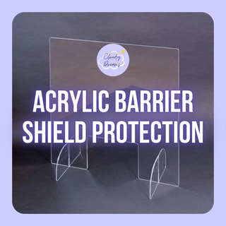 Acrylic Glass Sheet Barrier Table Shield Protection Shield