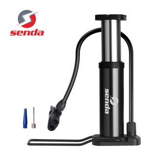 Senda Bicycle Pump Bike Foot Pump Mini Portable High Pressure Floor Inflator Tire Air Pump