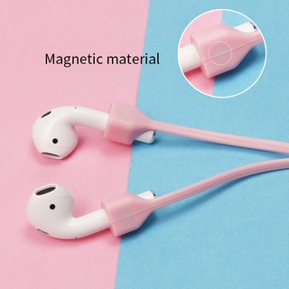 Magnetic Adsorption Earphone Strap For Airpods TWS Anti Lost Magnet String Rope For Huawei Xiaomi