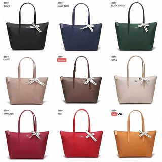 #888 Lacoste Fashion Tote Bag for Lady 15 Colors (2)