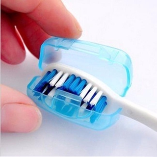 5 Piece Set Portable Travel Toothbrush Cover Wash Brush Cap Case Box