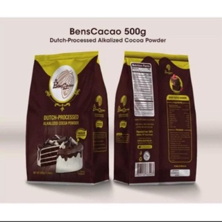BensCacao Dutch-Processed Alkalized Cocoa Powder 500g