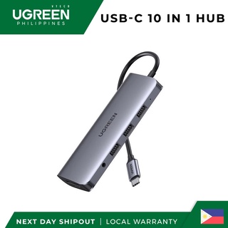 UGREEN USB-C 10 IN 1 HUB + Hard Disk Protection Case - PH