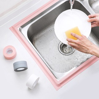1 Roll 3.8M PVC Bath Wall Kitchen Strip Waterproof Self Adhesive tape