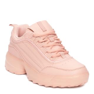 Kicks Ladies’ Lira Chunky Sneakers in Blush