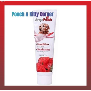 New product❂▽Arquifresh Toothpaste Only for Dogs (100g) - Mint & Strawberry Flavor