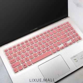 Lixue ASUS Vivobook S15 Keyboard Cover Protector S5300U y5200 y5100 X509 A509 A512 A516 M515 530U S533e ASUS Soft Ultra-thin Silicone Cover Laptop 15.6'' S5300U