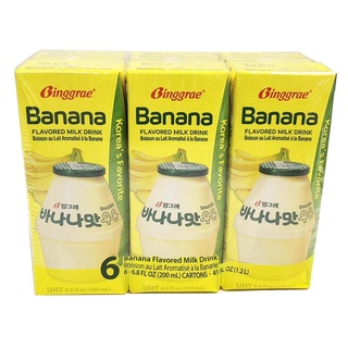Binggrae Banana Milk 200ml x 6pcs
