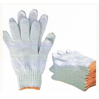 Plain White Cotton Gloves 500g per dozen