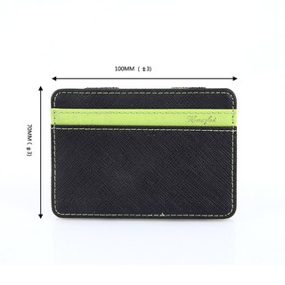 Money Clip Slim Magic Wallet BiFold Leather Purse UNISEX (2)