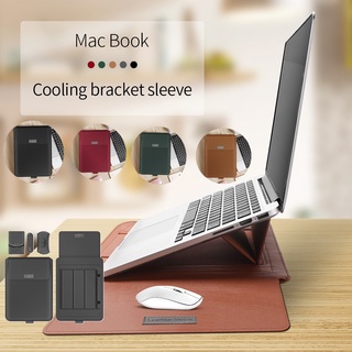 【sale】 Laptop PU Bag Case For Macbook Air Pro 13 15 Notebook Sleeve Bag PU Leather Sleeve Bag Case