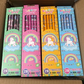 Rainbow Pony Unicorn 2B Pencils (12 pcs./box)