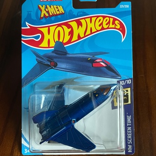 2021-221 Hot Wheels Cars X-MEN Airplane 1/64 Metal Diecast Model Toy Vehicles