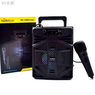 ▣❀5inch Karaoke Portable Wireless Speaker with stand With FREE Mic 1090Bmini
