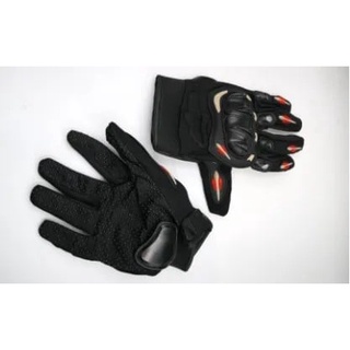 Carbon Fiber Motorbike Racing Gloves Full