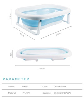 Foldable/Collapsible Baby Bath Tub (7)
