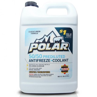 Polar 50/50 Long Life Coolant/Antifreeze 1gal(3.785L) PN#150