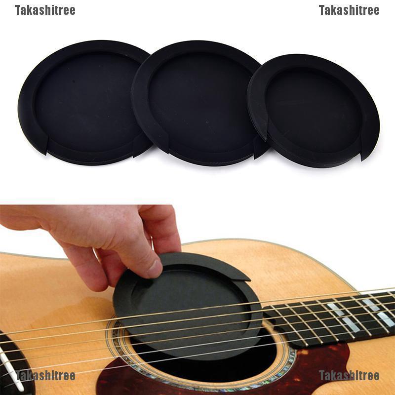 ✿TAK✿Acoustic Guitar Feedback Buster Sound Hole Cover Silicone Sound Buffer Hole