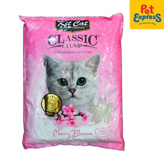 【Ready Stock】✼Kit Cat Classic Clump Cherry Blossom Litter 10L