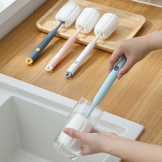 Cup Brush Washing Cup Artifact Brush Cup Cleaning Long Handle Washing Baby Bottle Brush No Dead Angle to Tea Stain Sponge Small Brush 3ULw