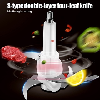Stainless Steel Electric Meat Mincer Food Processor Electric Meat Grinder Household Food Chopper (5)
