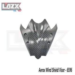 AEROX visor/windshield carbon 6596
