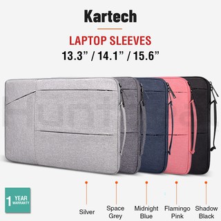 Kartech Laptop Sleeve Bag Case Cover 13.3 14 15.6 Inch For Notebooks Tablets