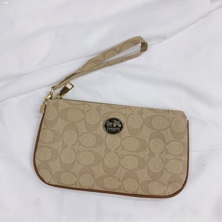 new products✸KATHY#Co ach wristlet pouch classA 7inches