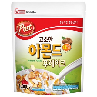 From Korea Post Spicy Almond Flakes Cereal