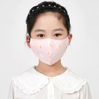 Kids Mask Breathable Mask Dust Face Mask Adjustable and Washable Cartoon Mask (6)