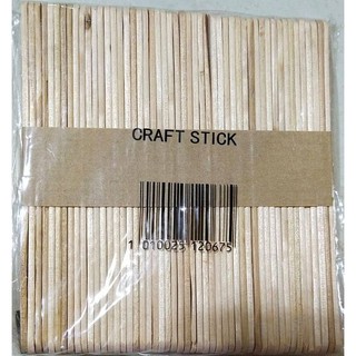 SMALL PLAIN Popsicle Stick, Popsicle Stick 45 to 48pcs per pack assorted, sold per pack 16pesos only (1)