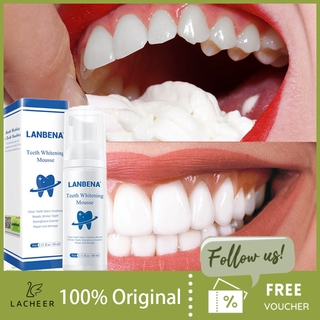 【In stock】【Fast Deliver】LANBENA Fresh Shining Tooth-Cleaning Mousse Toothpaste Teeth Whitening Oral