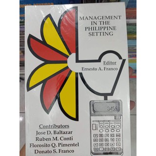 Management in the philippines setting