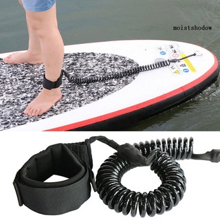 MISTS_10.6ft Surfboard Paddle Leash SUP Surfing Board Safety Ankle Foot Leg Coil Rope