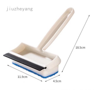 Double-sided Cleaning Brush Spray Window Glass Brush Wiper Cleaner Washing Scraper Home Bathroom Car Cleaning Tool