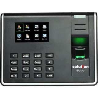 Lalissaa Finger Print Machine P 207 Solution Attendance Machine