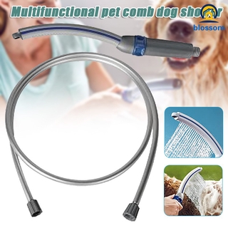 Pet Wand Shower Sprayer Attachment Shower Head Hose for Fast and Easy at Home Dog Cleaning