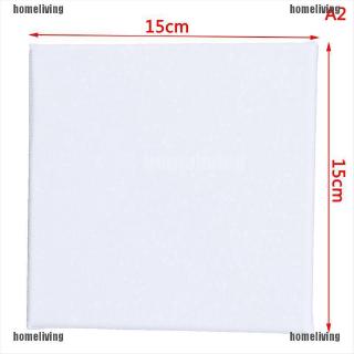 HLG Blank White Mini Small Stretched Artist Canvas Art Board Oil Paint Board (8)
