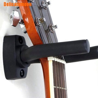 Delicatemoon) Guitar Hanger Hook Holder Wall Mount Display - Fits all size Guitars, Bass